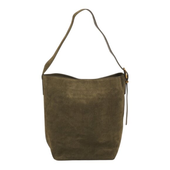 MARGOT Leather Kaye Suede Large Bucket Bag With Adjustable Strap - Picture 1 of 4
